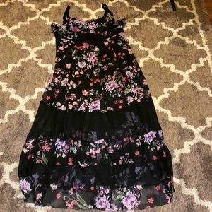 Floral maxi dress